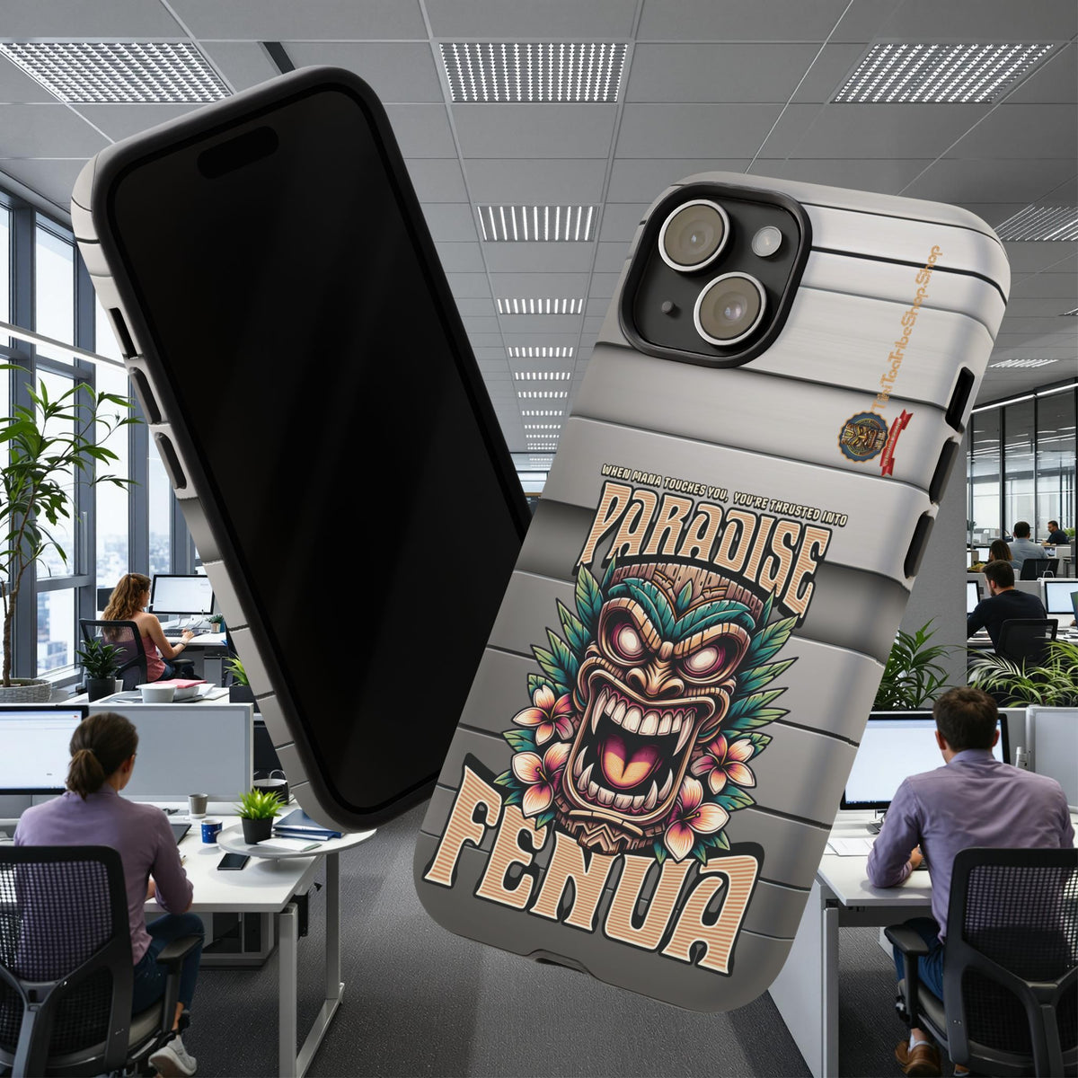 Fenua Guardian – Coque Antichoc Art Polynésien