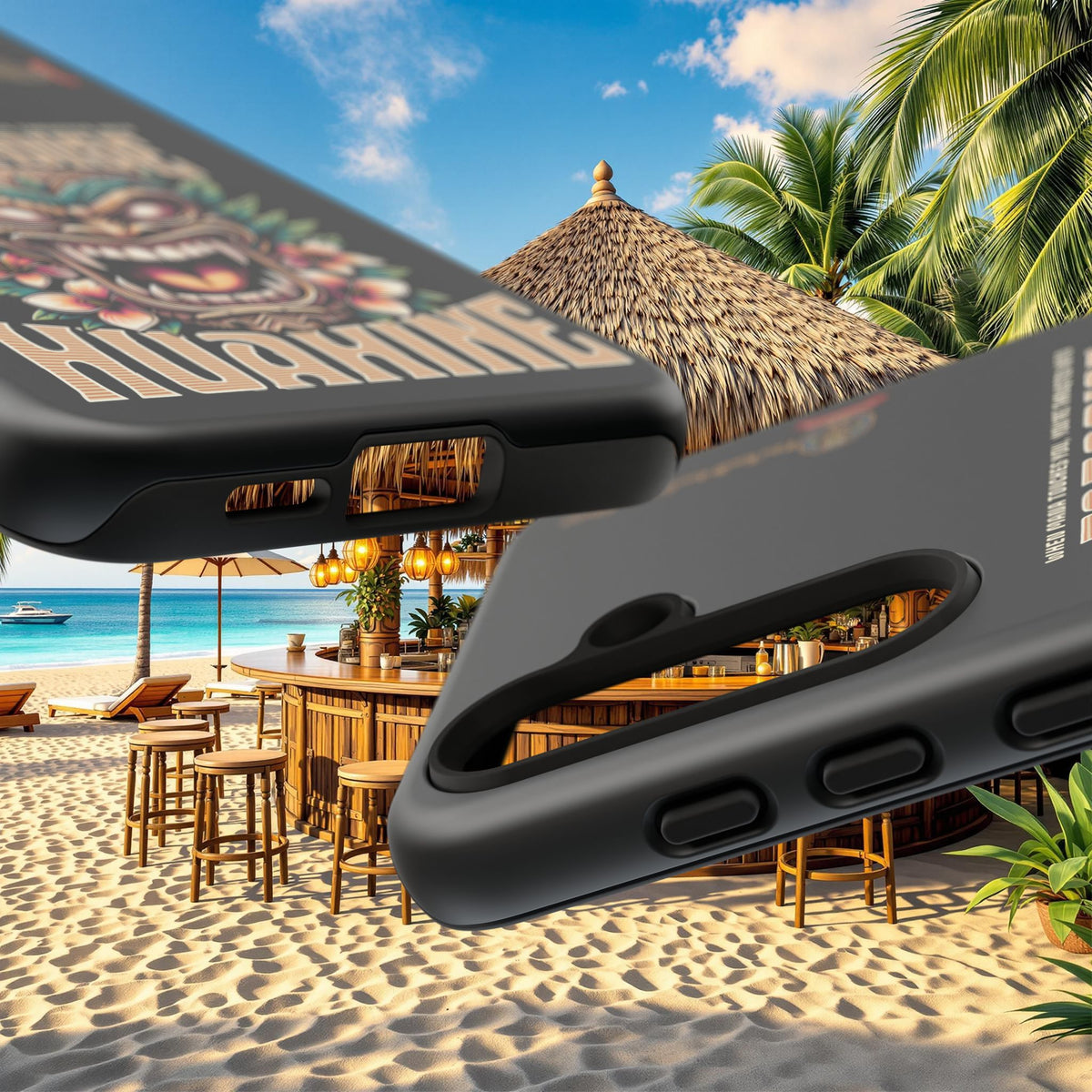 Huahine – Coque Antichoc Premium Tiki Fenua