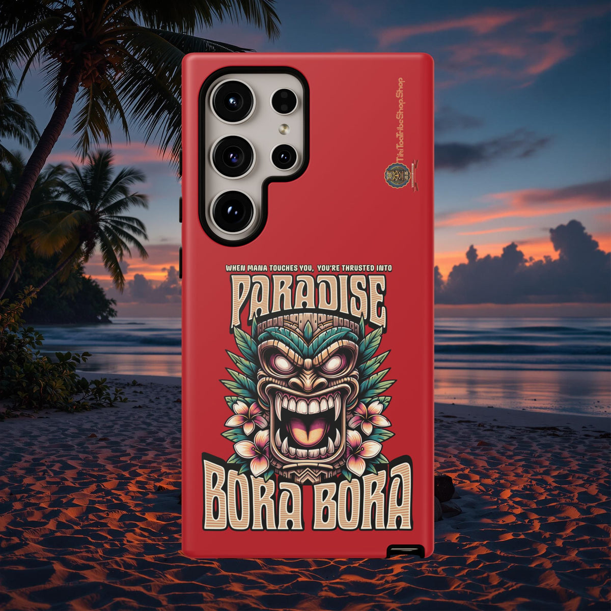 Bora Bora – Coque Antichoc Premium Tiki Élégance