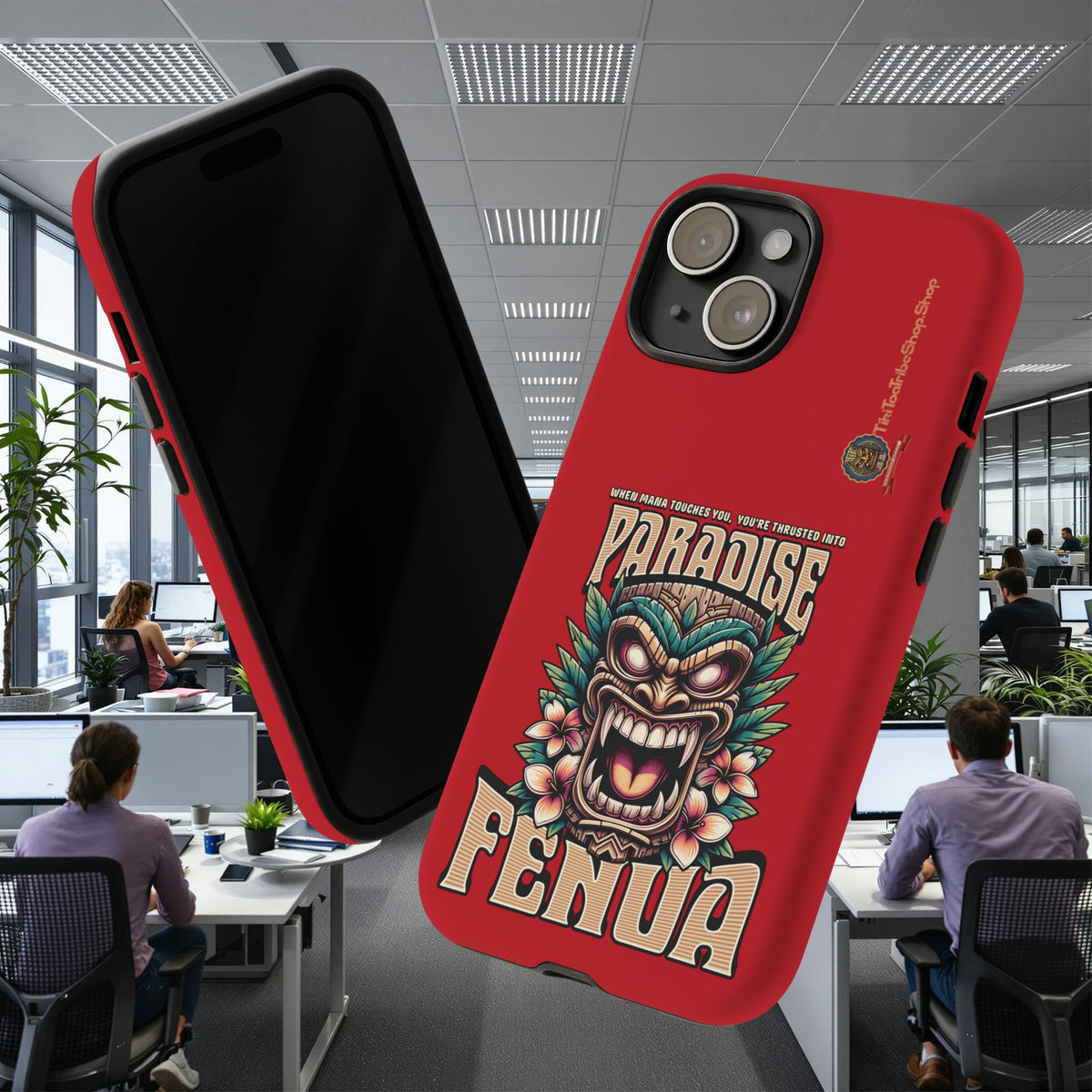 Fenua Guardian – Coque Antichoc Art Polynésien