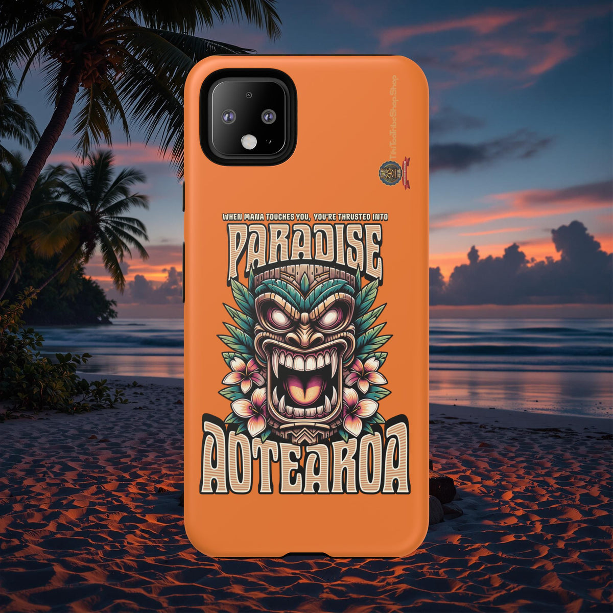 Aotearoa – Coque Antichoc Tiki Maori & Mana Ancestral