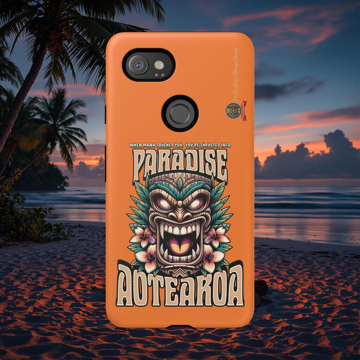 Aotearoa – Coque Antichoc Tiki Maori & Mana Ancestral