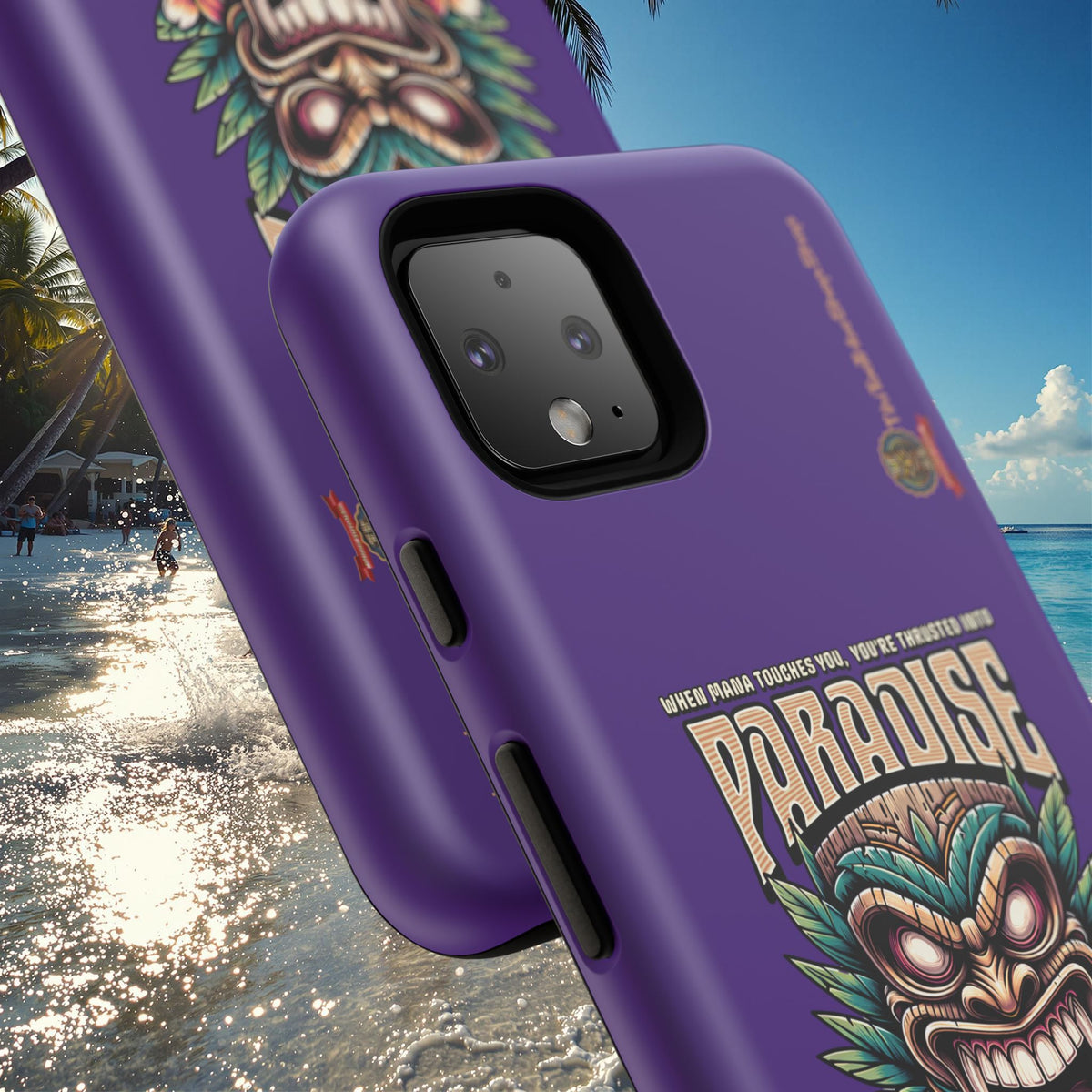 Tahiti – Coque Antichoc Premium Tiki Royal