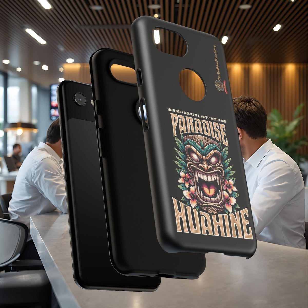Huahine – Coque Antichoc Premium Tiki Fenua