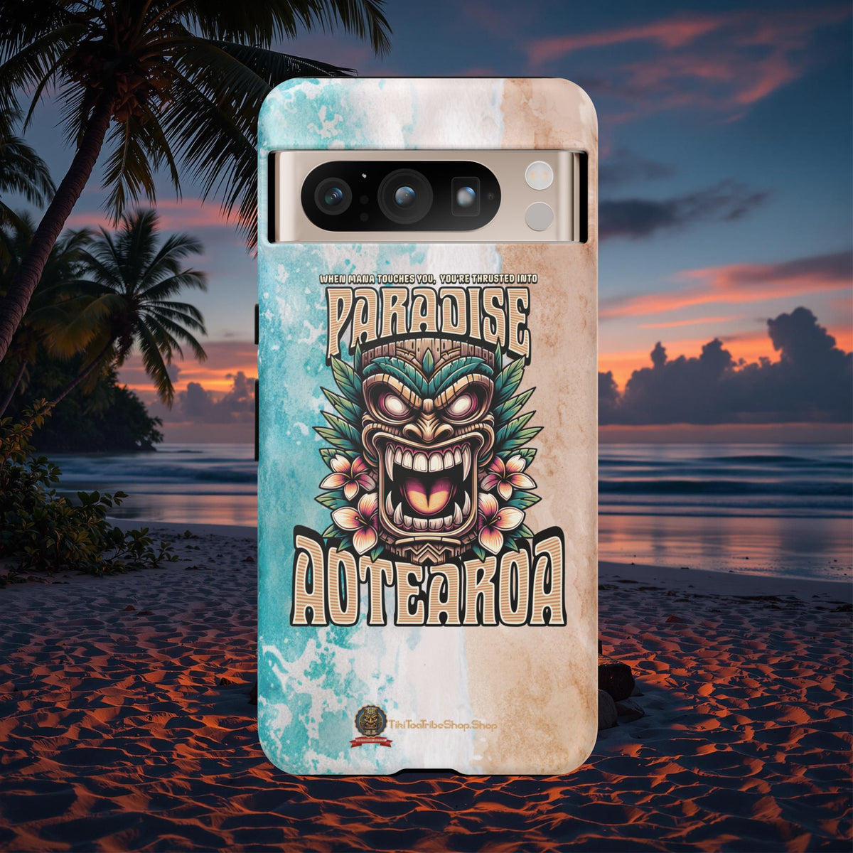 Aotearoa – Coque Antichoc Tiki Maori & Mana Ancestral