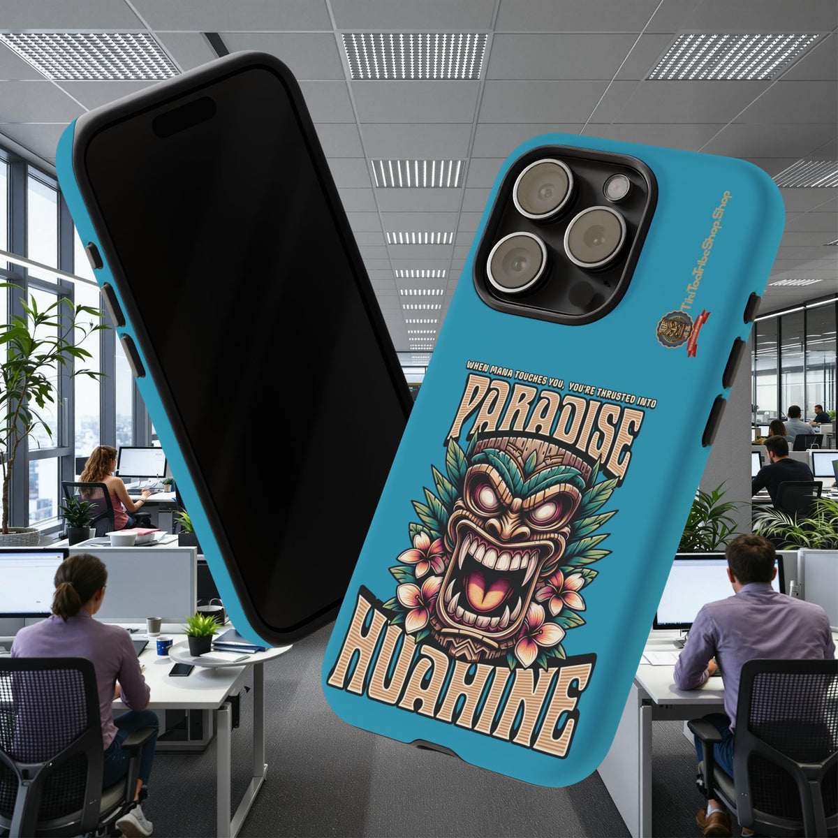 Huahine – Coque Antichoc Premium Tiki Fenua