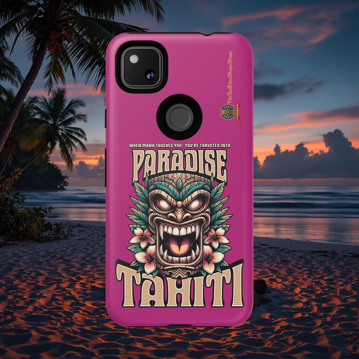 Tahiti – Coque Antichoc Premium Tiki Royal