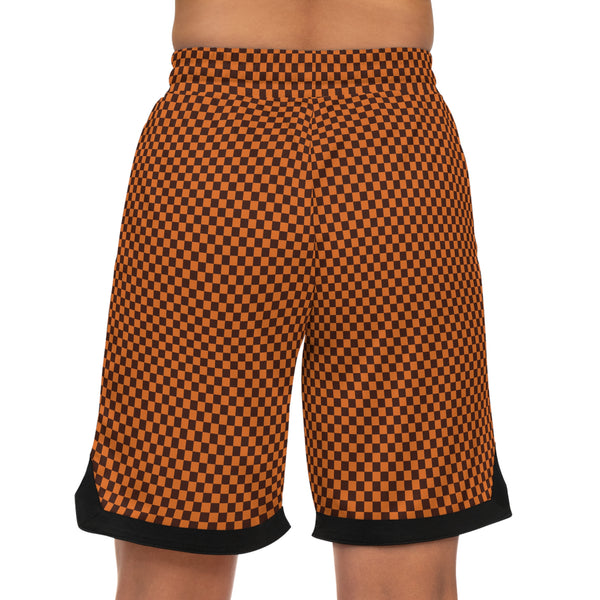 SHORTS B-BALL - L'Élégance Damier sur le Terrain
