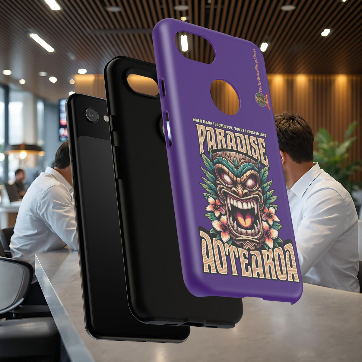 Aotearoa – Tiki Maori &amp; Ancestral Mana Shockproof Case
