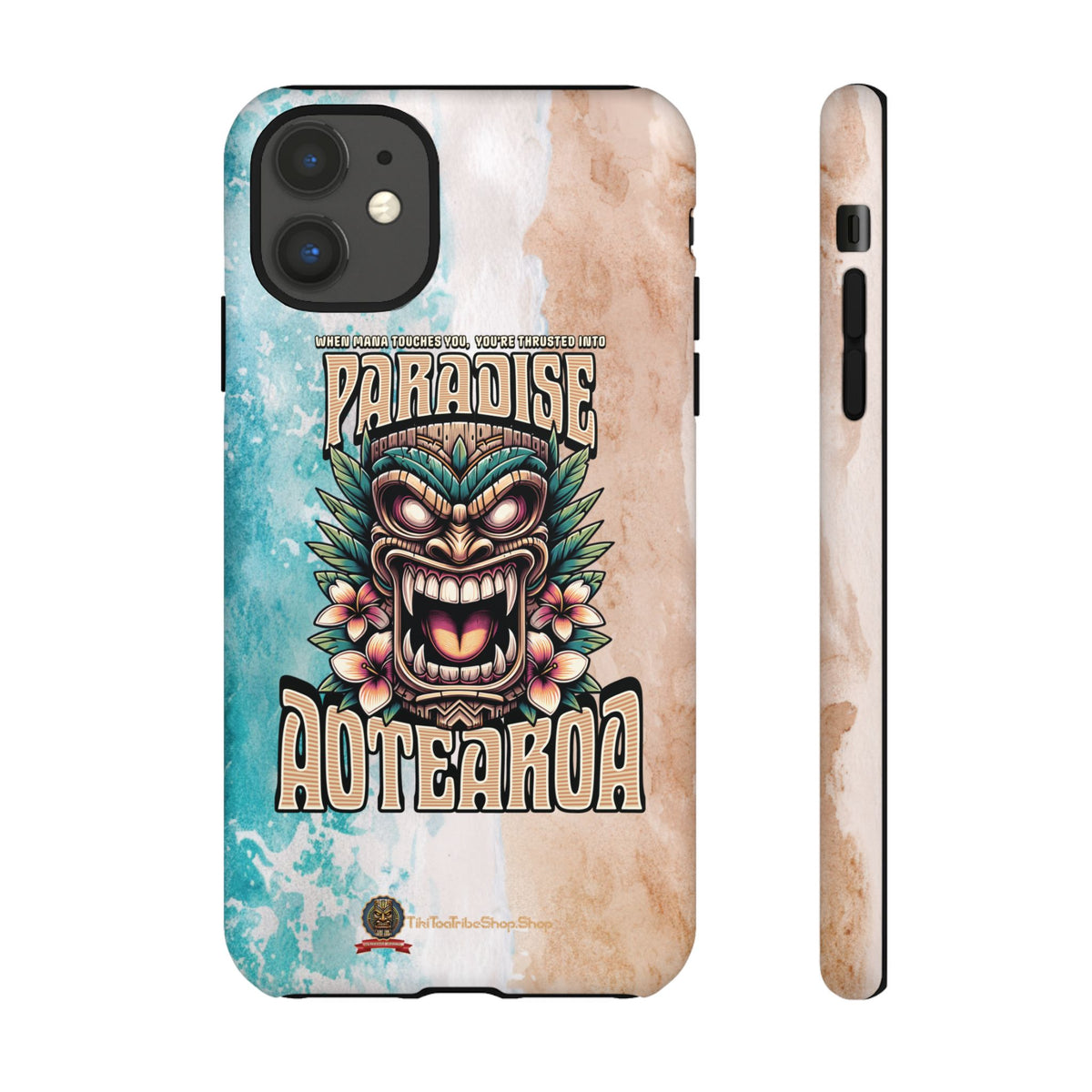 Aotearoa – Coque Antichoc Tiki Maori & Mana Ancestral