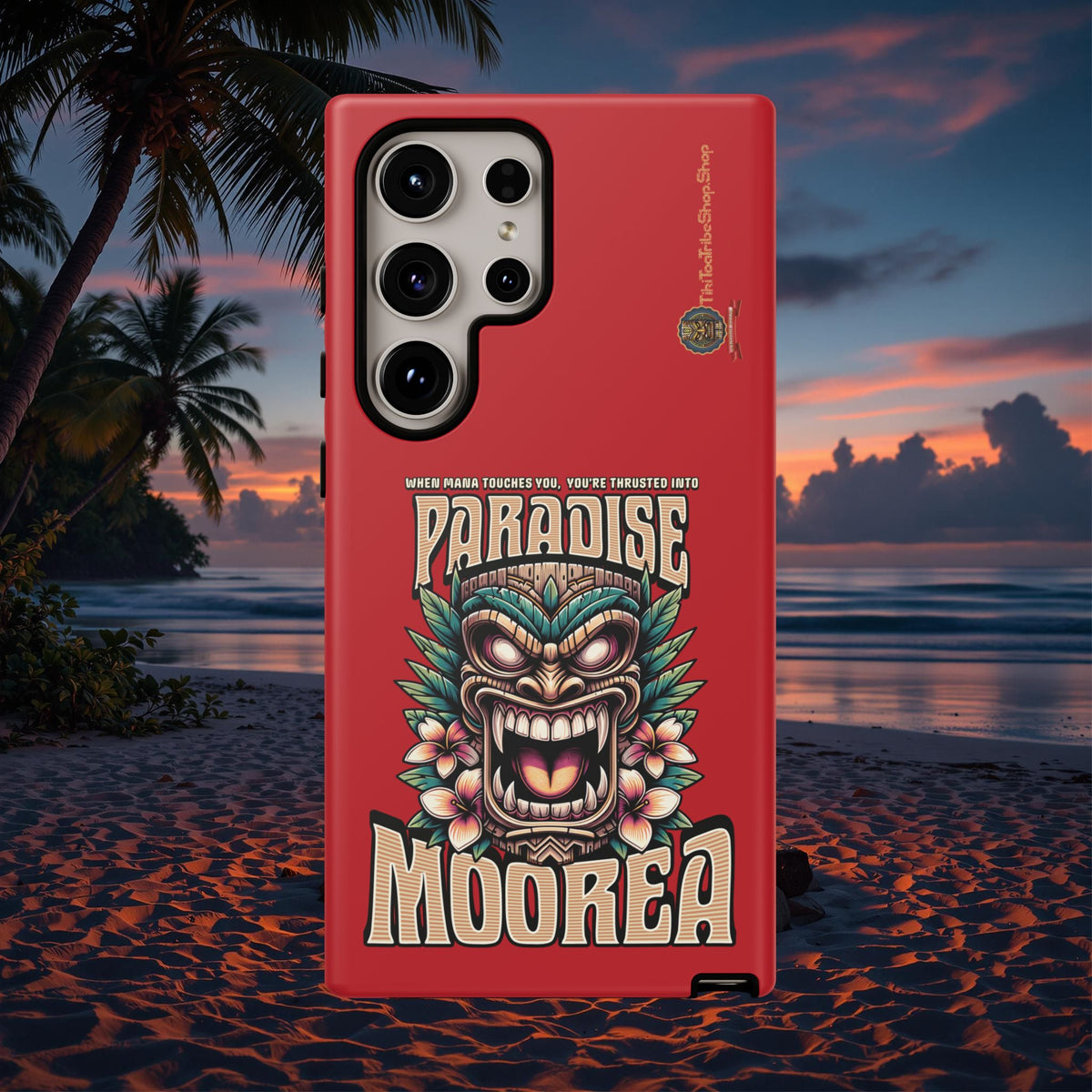 Moorea – Coque Antichoc Premium Tiki Fenua