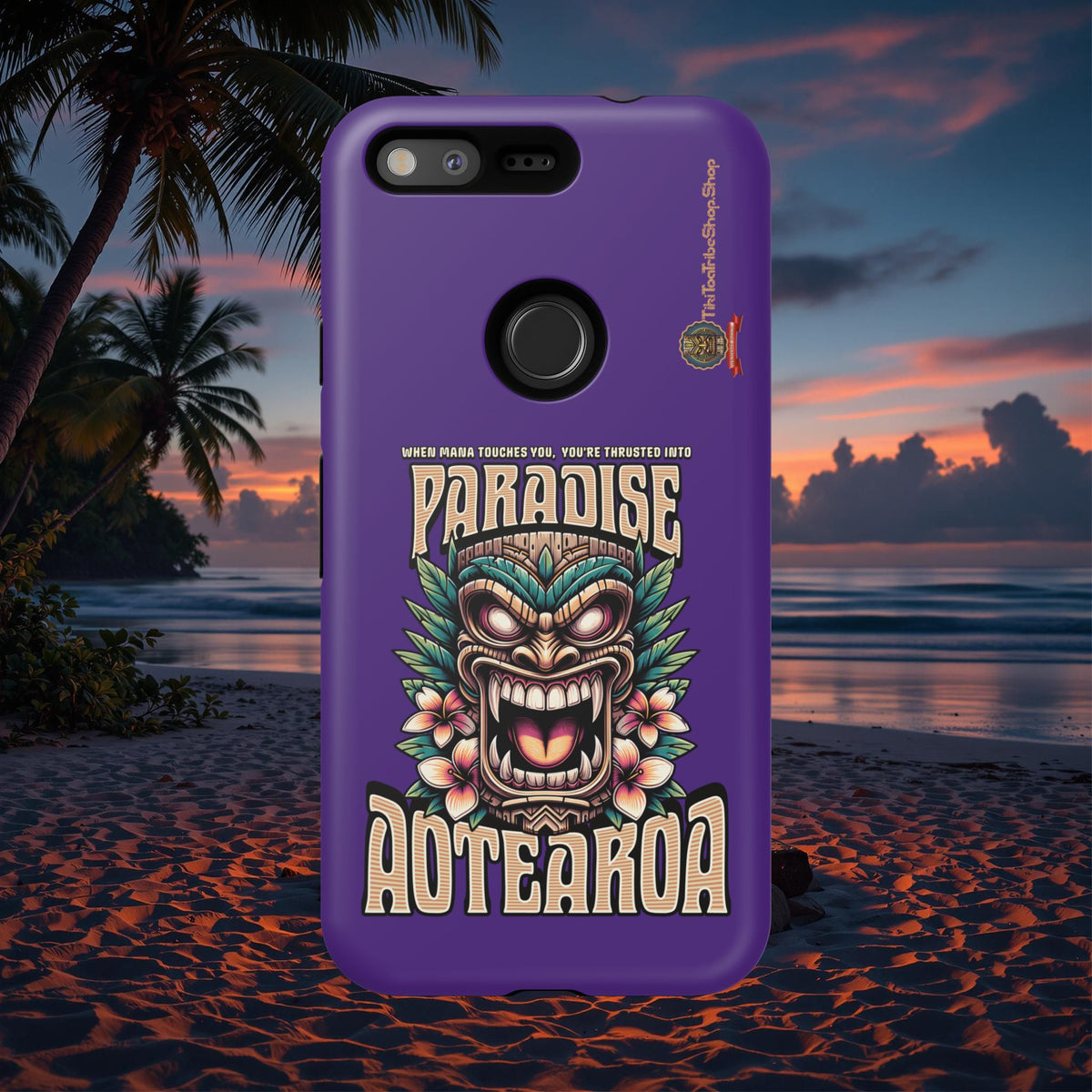 Aotearoa – Tiki Maori &amp; Ancestral Mana Shockproof Case