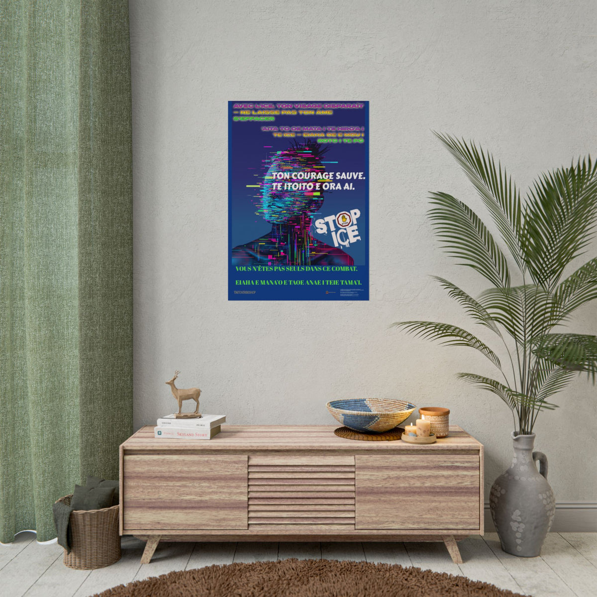 Posters Anti-ICE Polynésie – Affiches de Sensibilisation Contre la Drogue “Paruru i te ora – Brisons les chaînes de l’ICE”