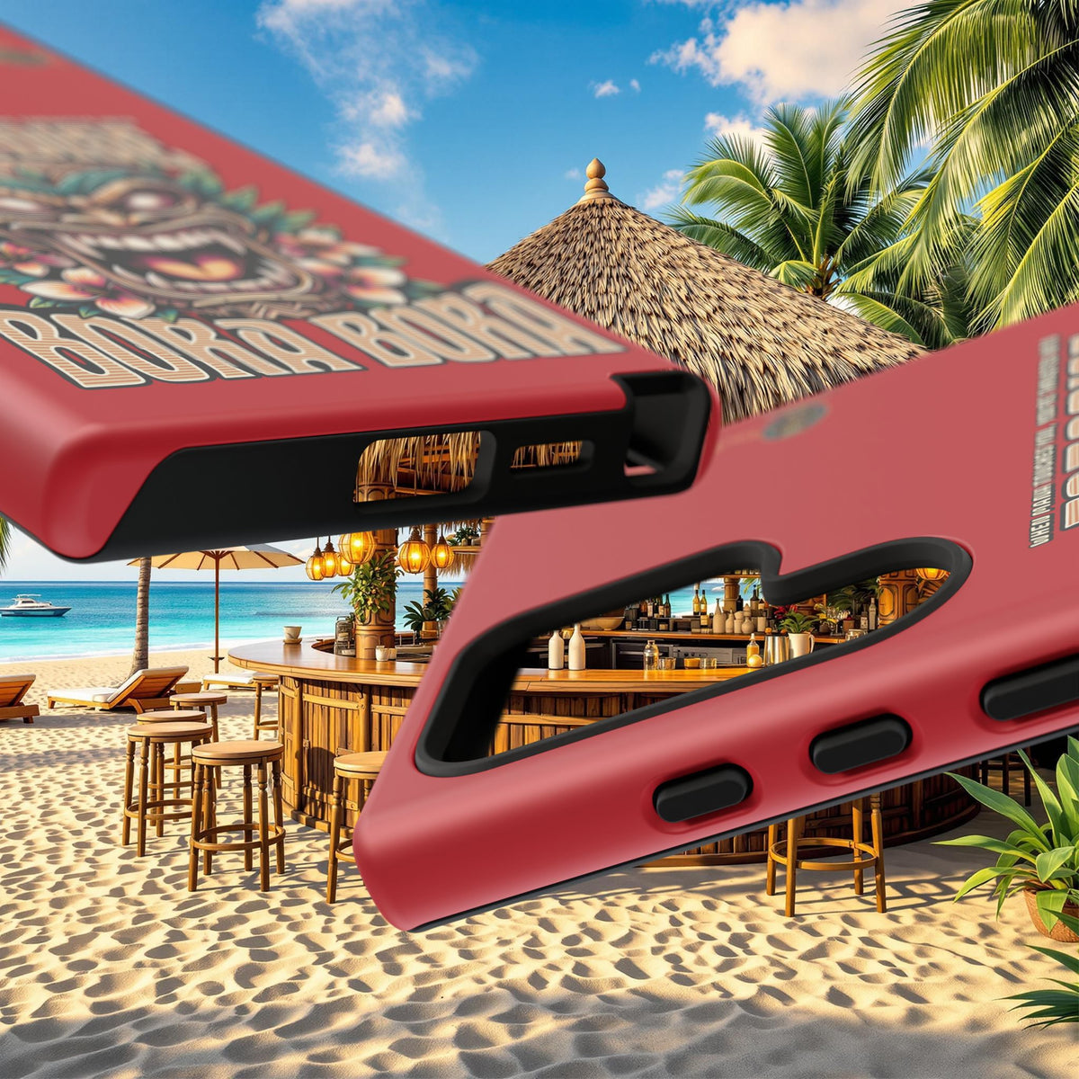 Bora Bora – Coque Antichoc Premium Tiki Élégance