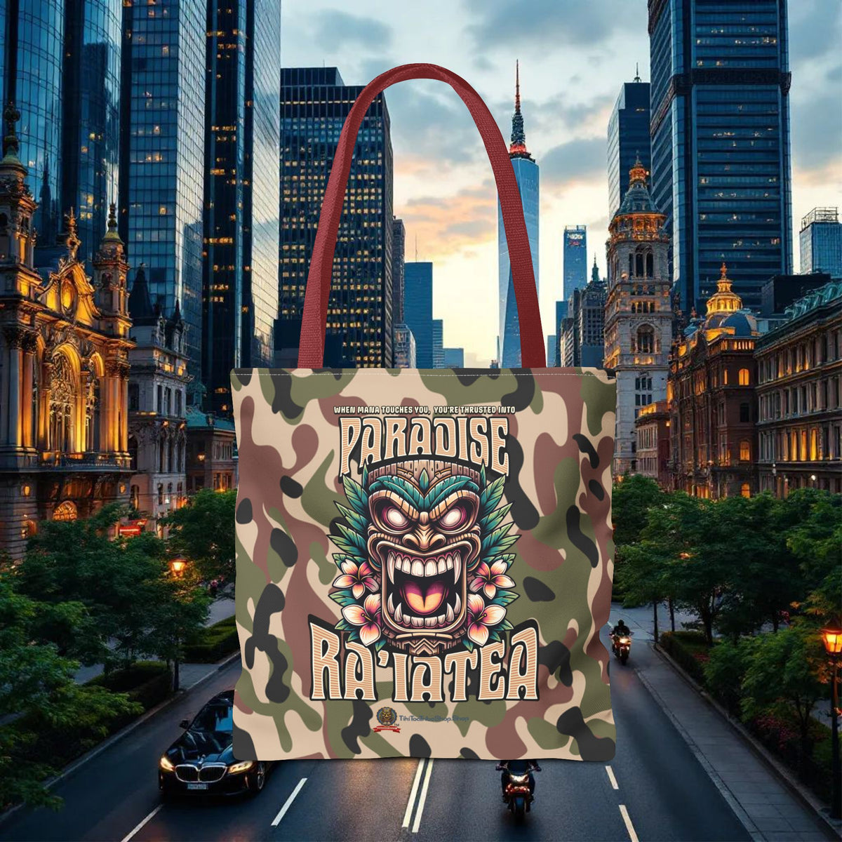Tote Bag - 'Paradise Ra'iatea'