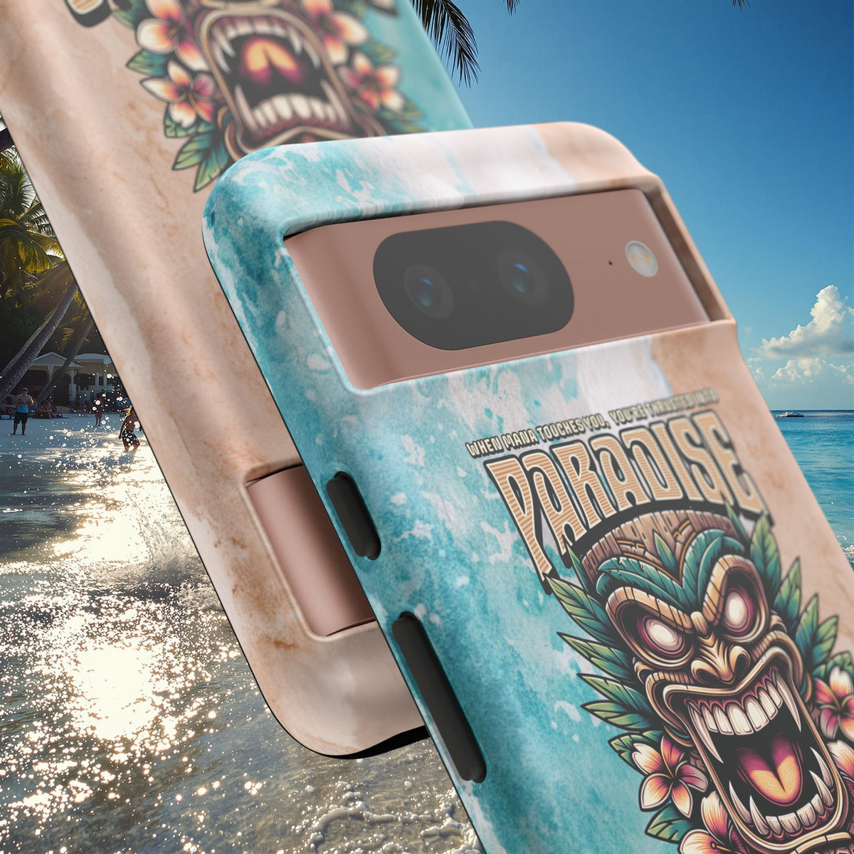 Aotearoa – Coque Antichoc Tiki Maori & Mana Ancestral