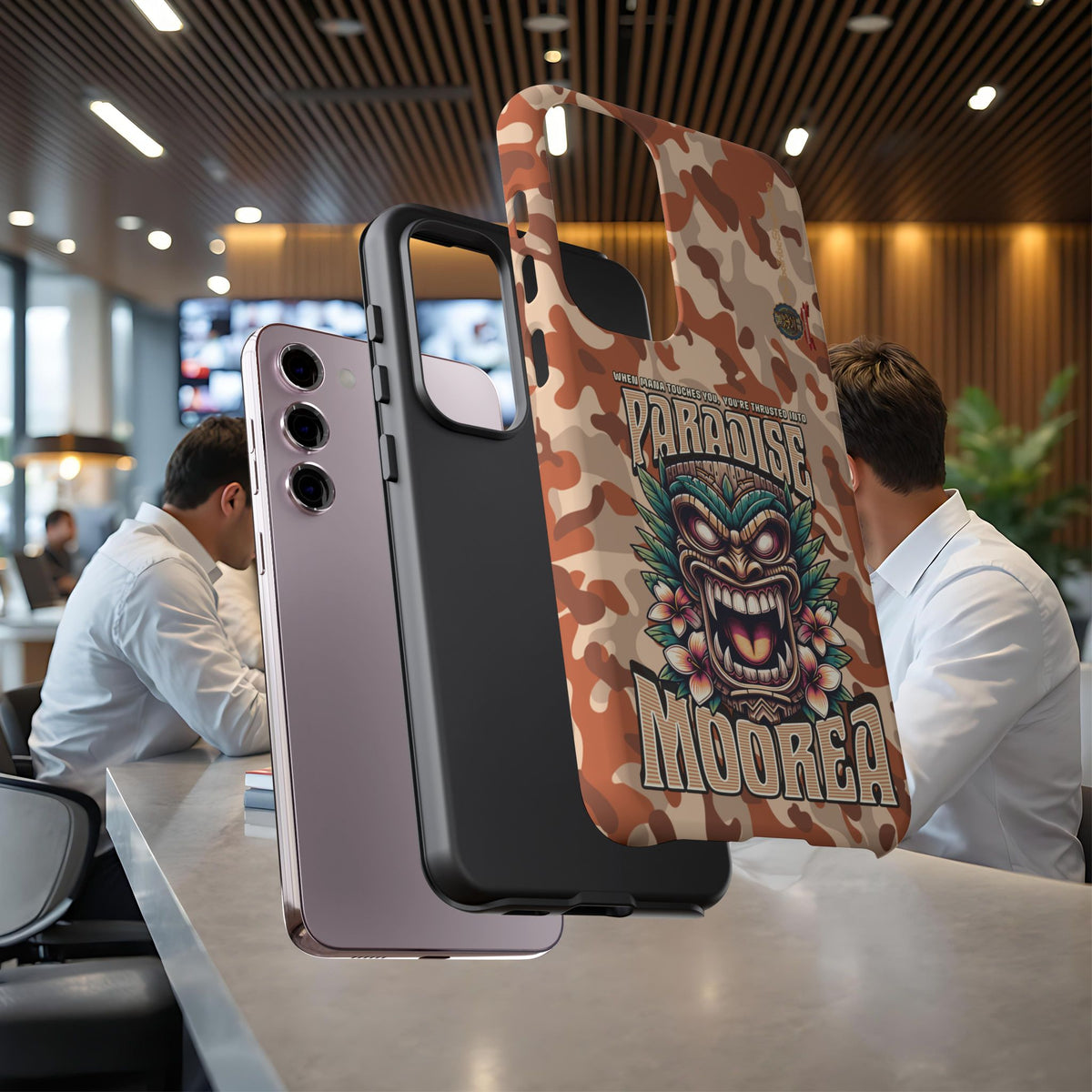 Moorea – Premium Tiki Fenua Shockproof Case