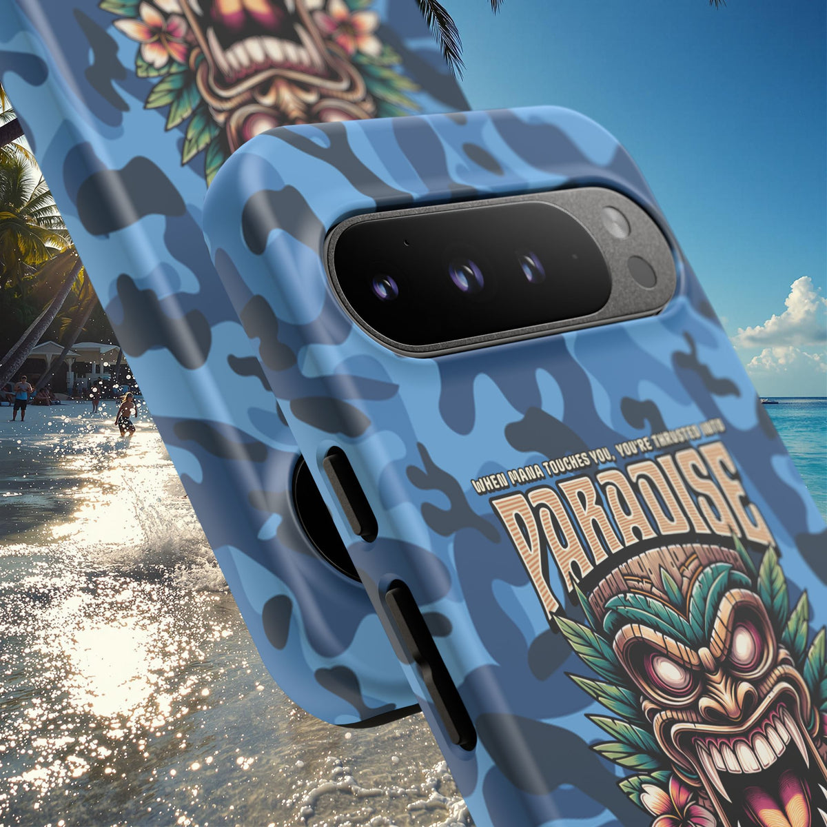 Ra'iatea – Premium Protective Tiki Tribal Case