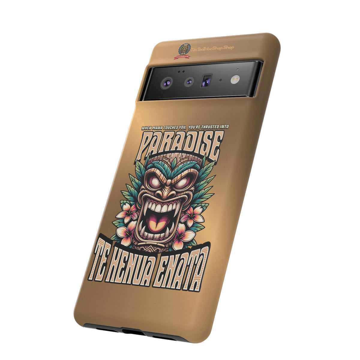 Te Henua Enata – Coque Antichoc Tiki Ancestral & Puissant