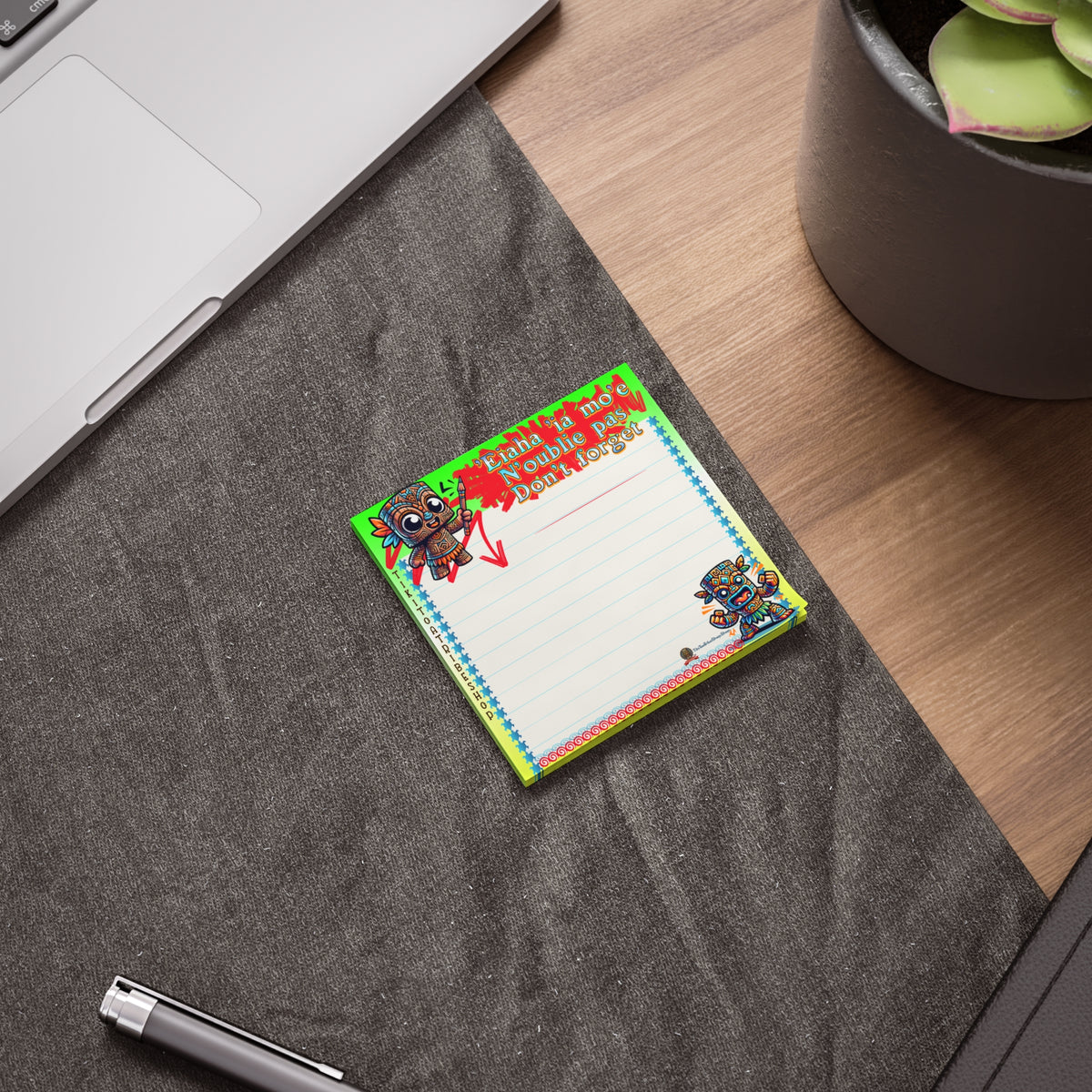 Tribal Sticky Notepad 🔥 The Essential Tribal Memory!