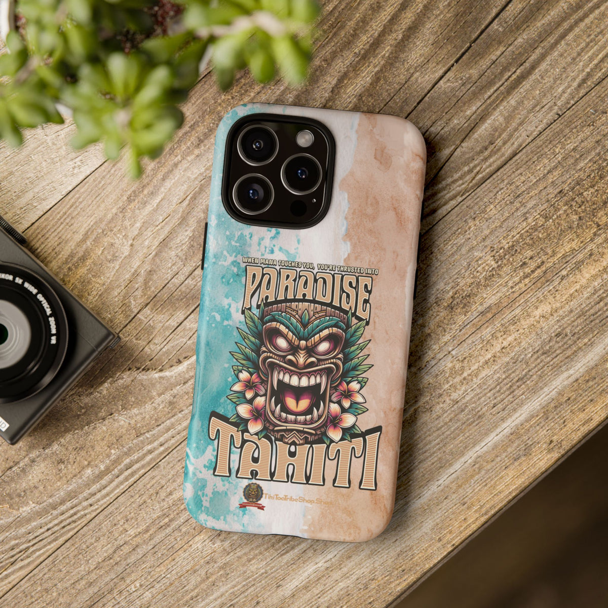 Tahiti – Coque Antichoc Premium Tiki Royal