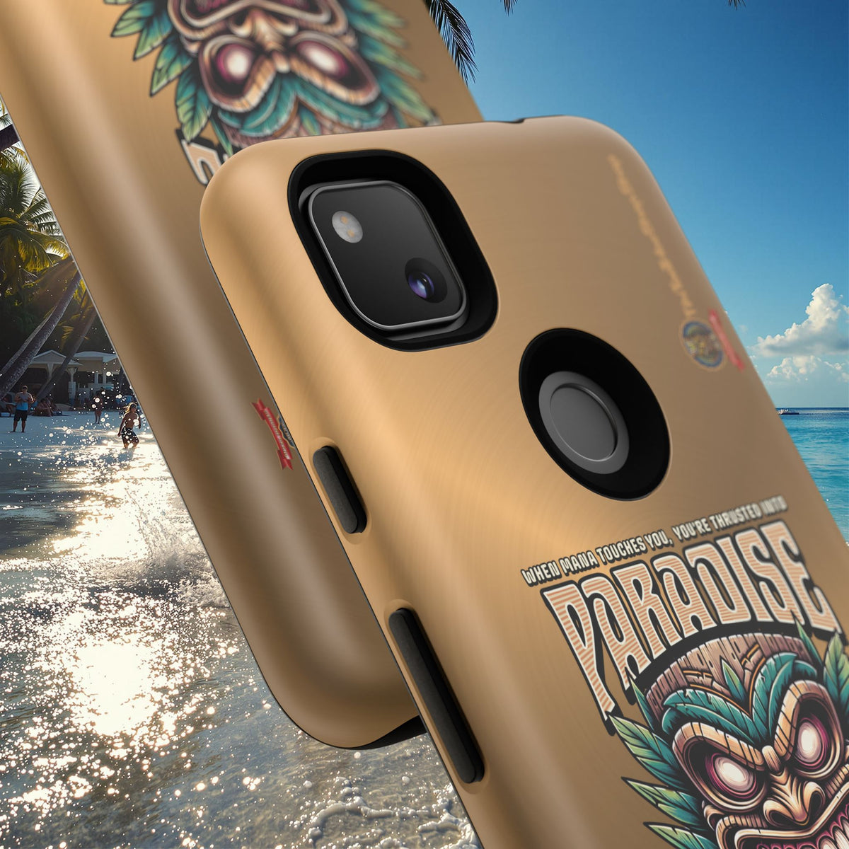 Bora Bora – Coque Antichoc Premium Tiki Élégance