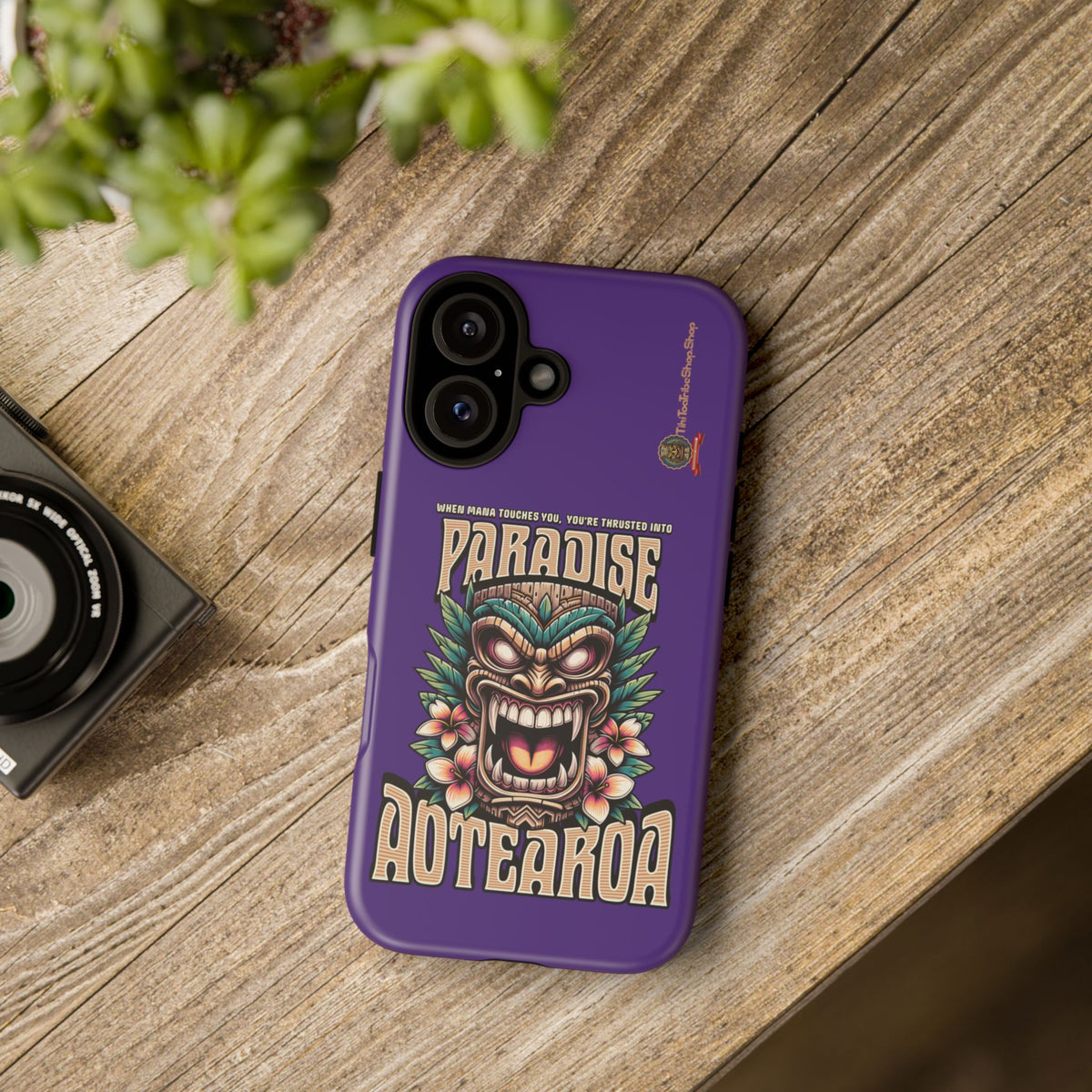 Aotearoa – Tiki Maori &amp; Ancestral Mana Shockproof Case