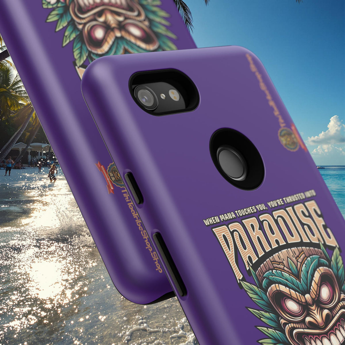 Aotearoa – Tiki Maori &amp; Ancestral Mana Shockproof Case