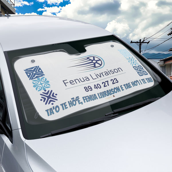 Fenua Sun Shade Delivery "Ta'o Te Hō'ē, Fenua Delivery E Tae Ho'i I Te Tau"