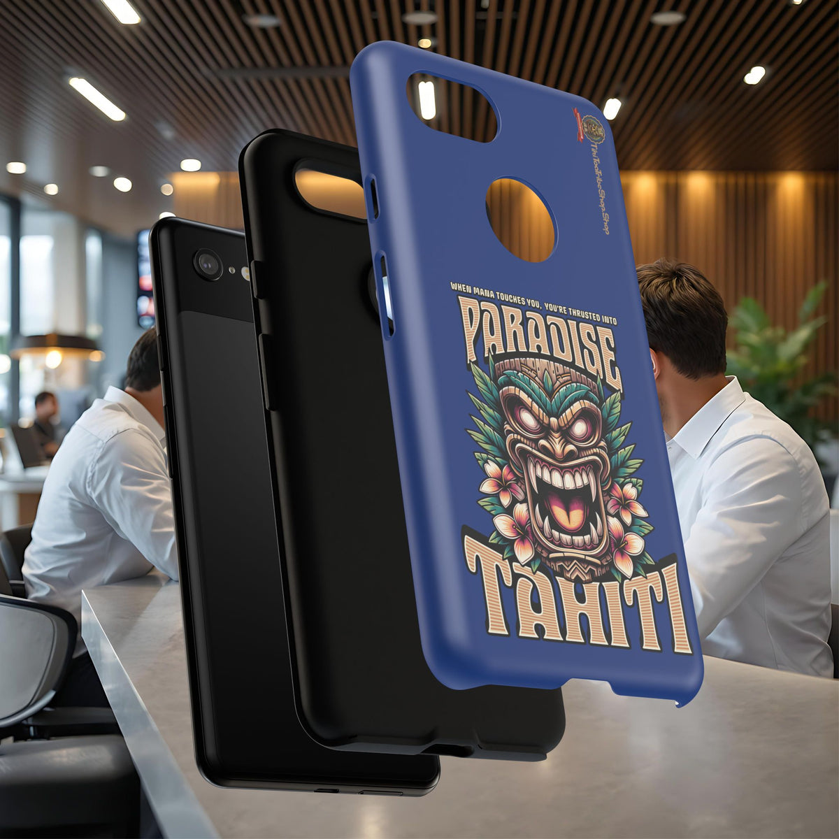 Tahiti – Coque Antichoc Premium Tiki Royal