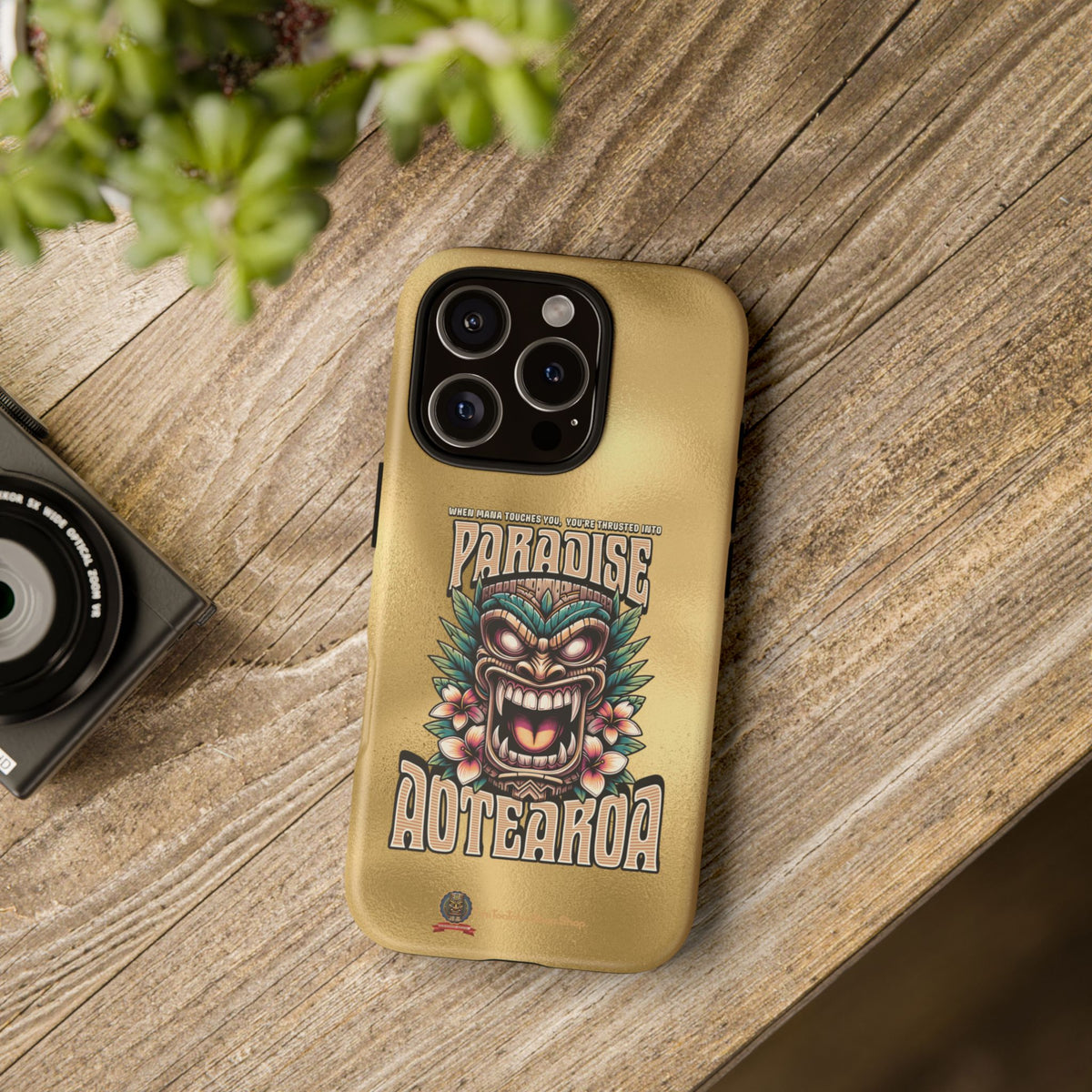 Aotearoa – Tiki Maori &amp; Ancestral Mana Shockproof Case