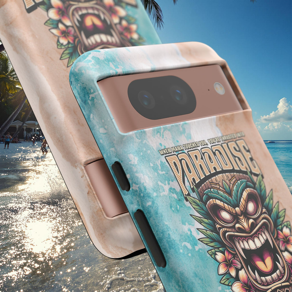 Tahiti – Coque Antichoc Premium Tiki Royal
