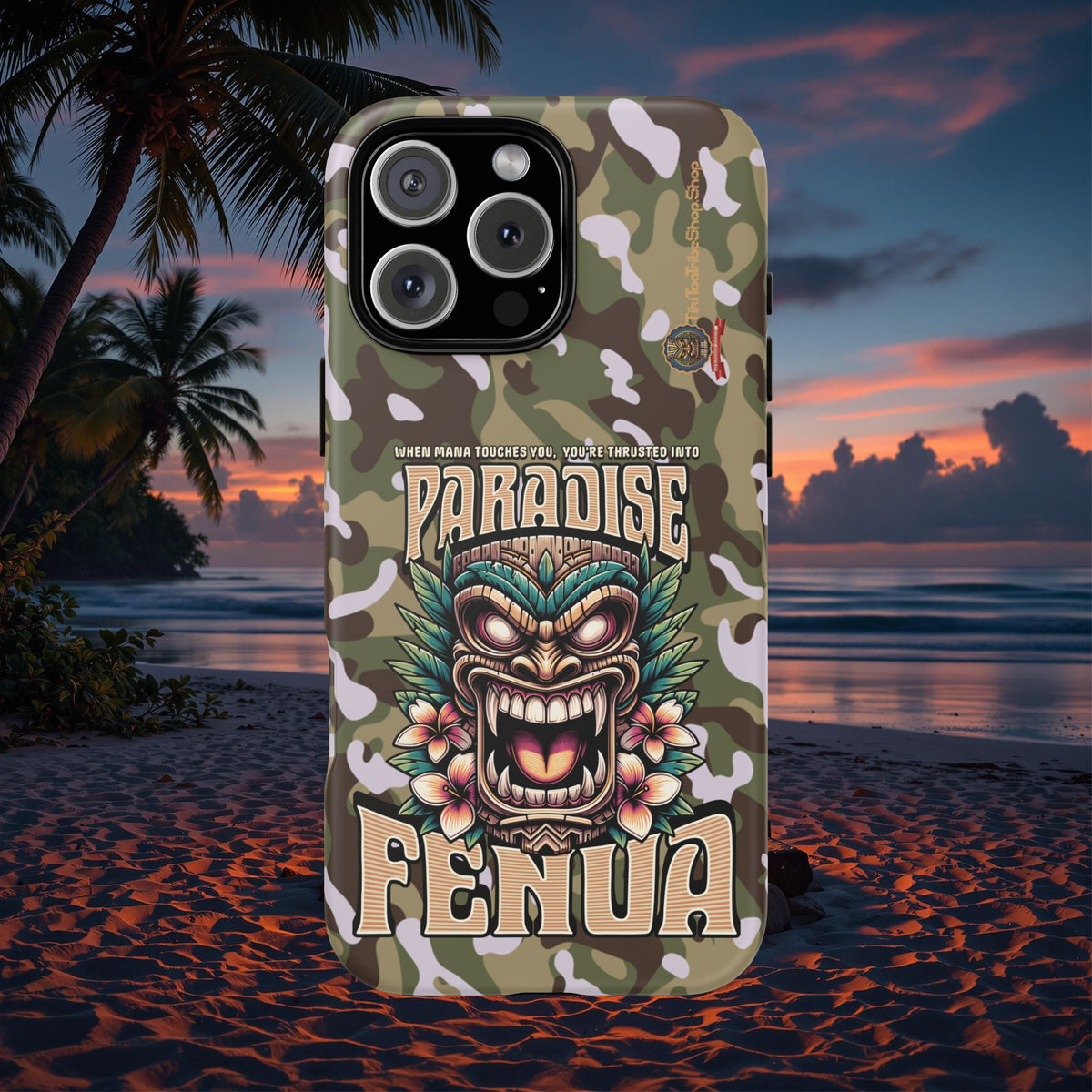 Fenua Guardian – Coque Antichoc Art Polynésien