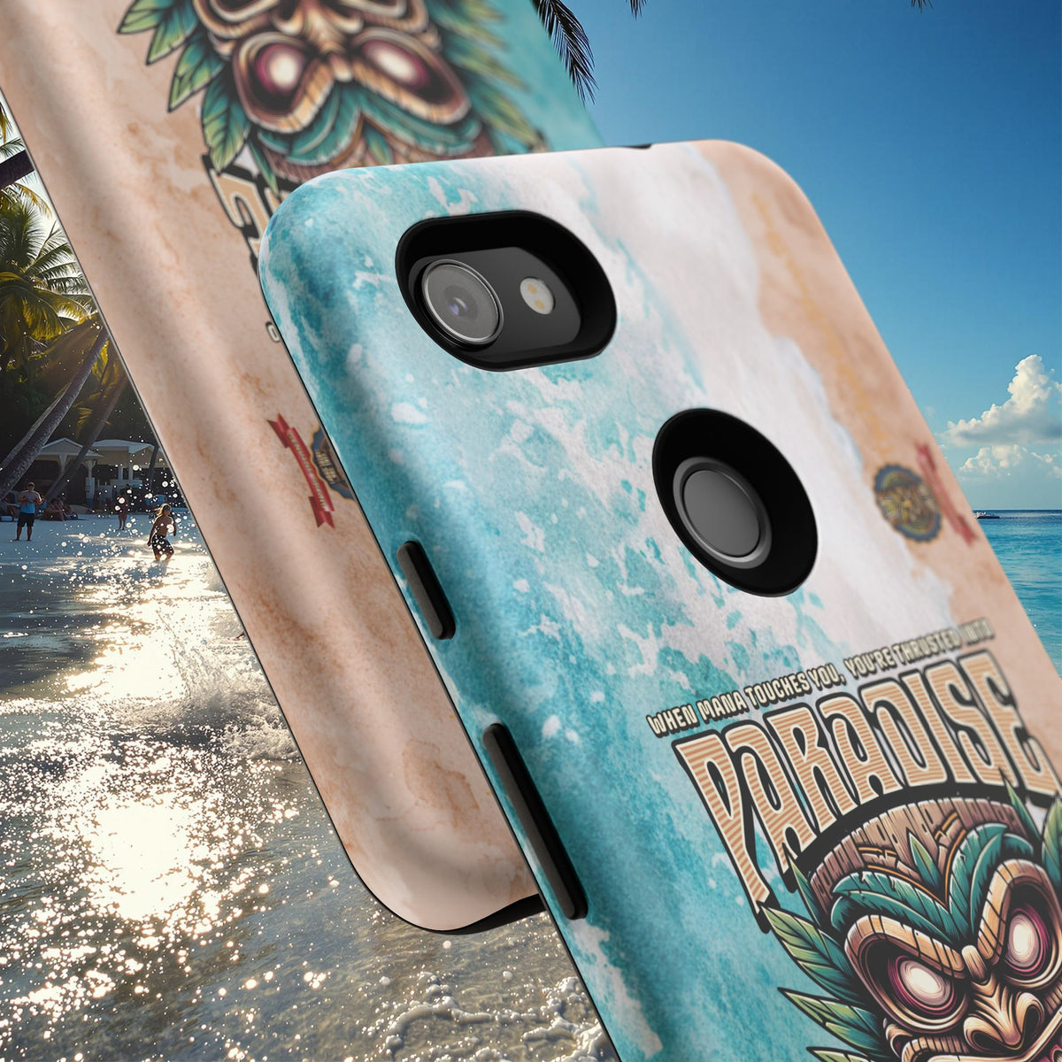 Fenua Guardian – Coque Antichoc Art Polynésien