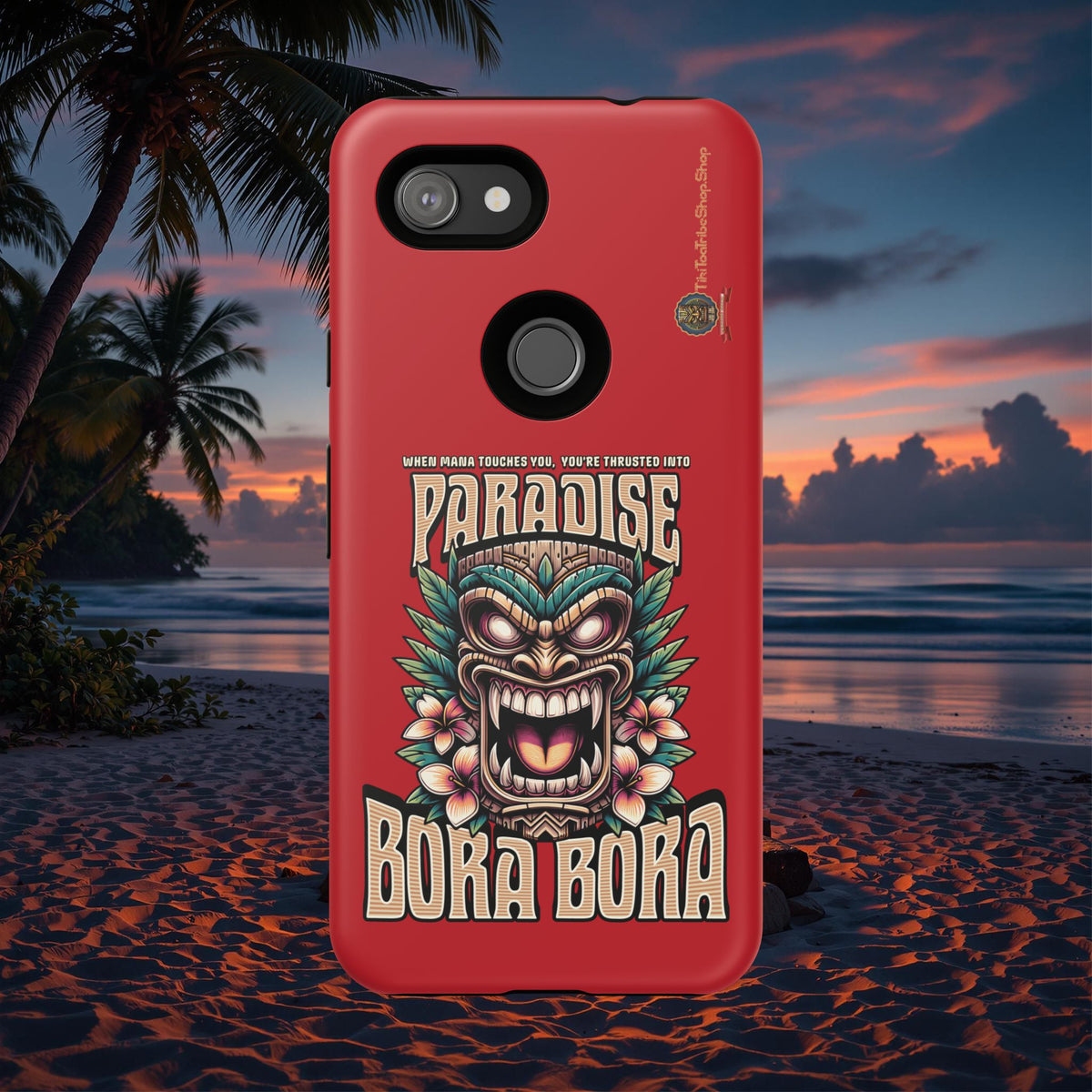 Bora Bora – Coque Antichoc Premium Tiki Élégance
