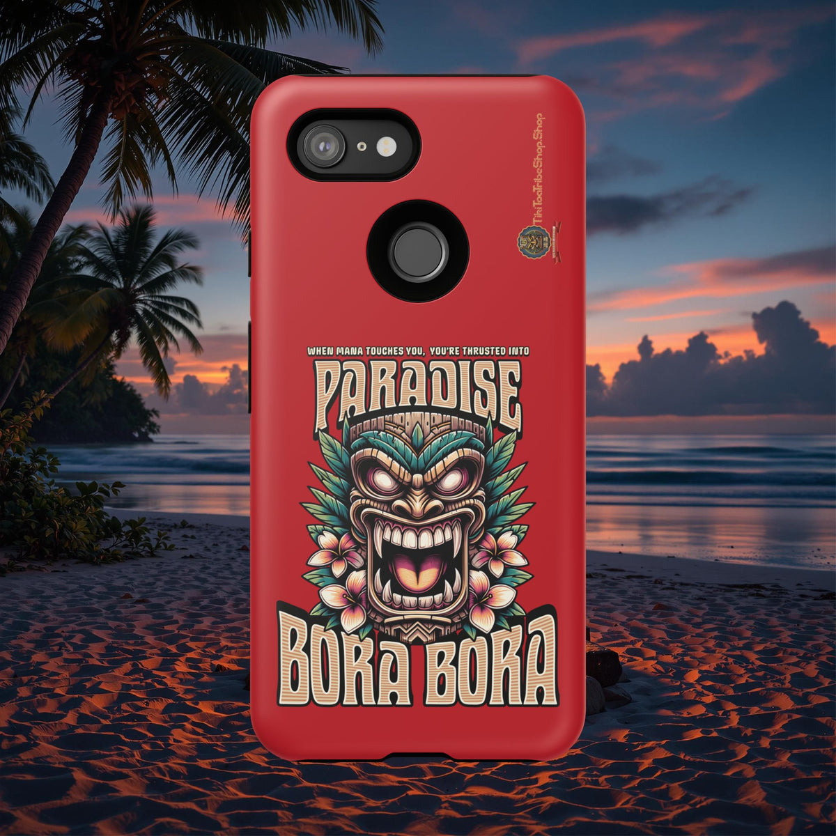 Bora Bora – Coque Antichoc Premium Tiki Élégance