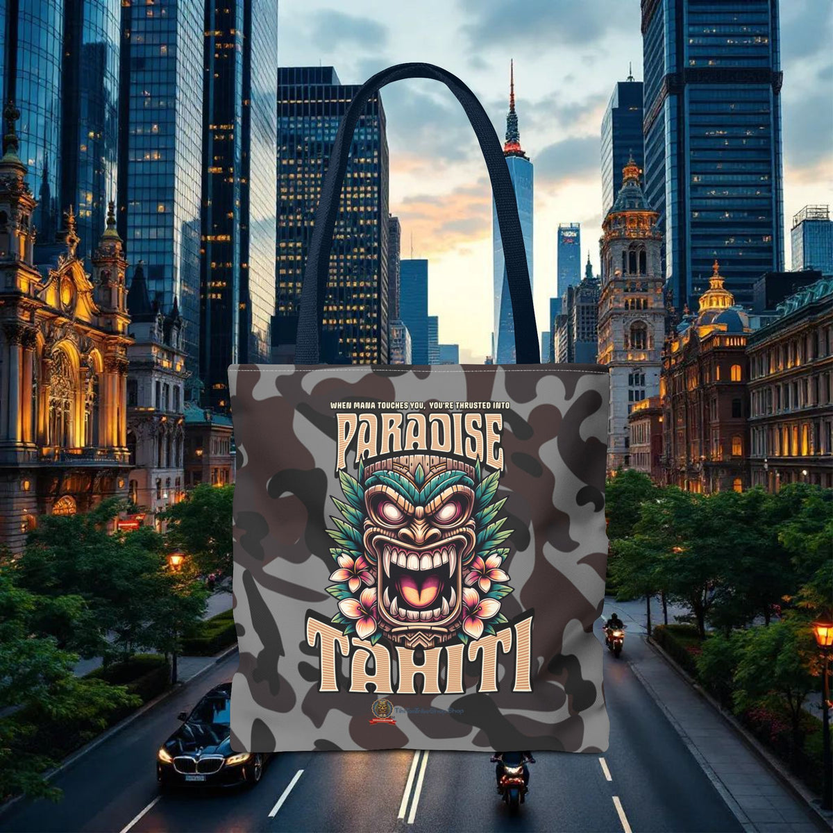 Tote Bag - 'Paradise Tahiti'