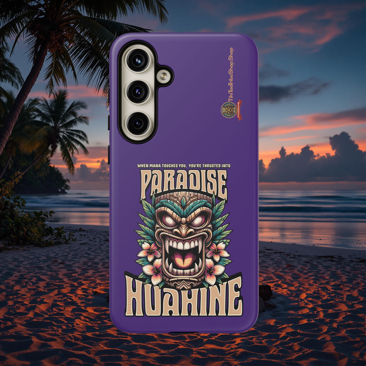 Huahine – Coque Antichoc Premium Tiki Fenua
