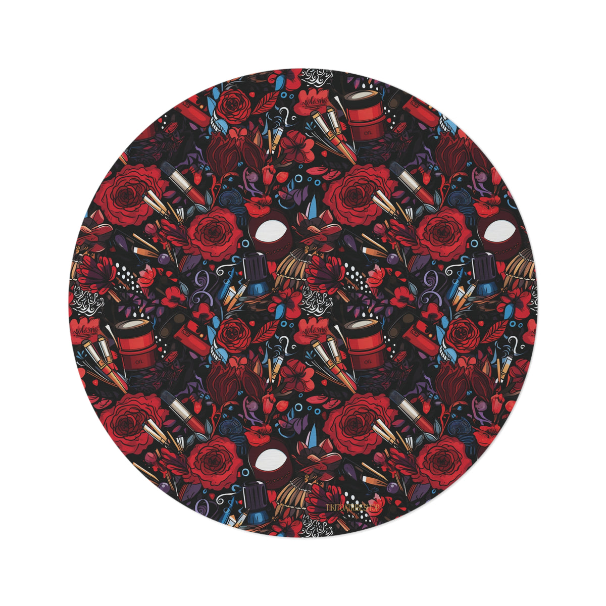 Tapis Rond, “Glow Up Pop & Chic”