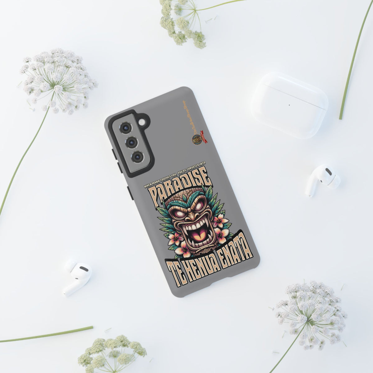 Te Henua Enata – Coque Antichoc Tiki Ancestral & Puissant