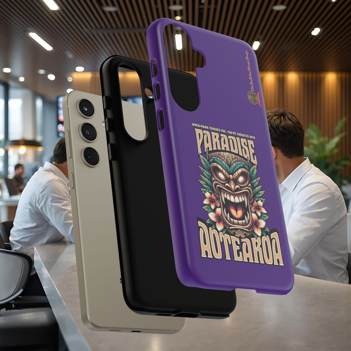 Aotearoa – Tiki Maori &amp; Ancestral Mana Shockproof Case