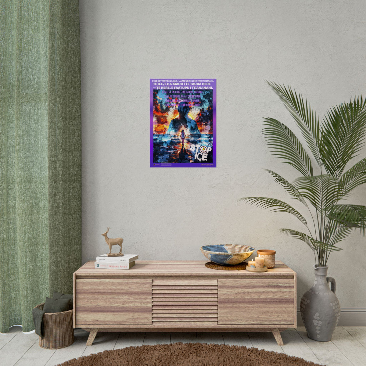 Posters Anti-ICE Polynésie – Affiches de Sensibilisation Contre la Drogue “Paruru i te ora – Brisons les chaînes de l’ICE”