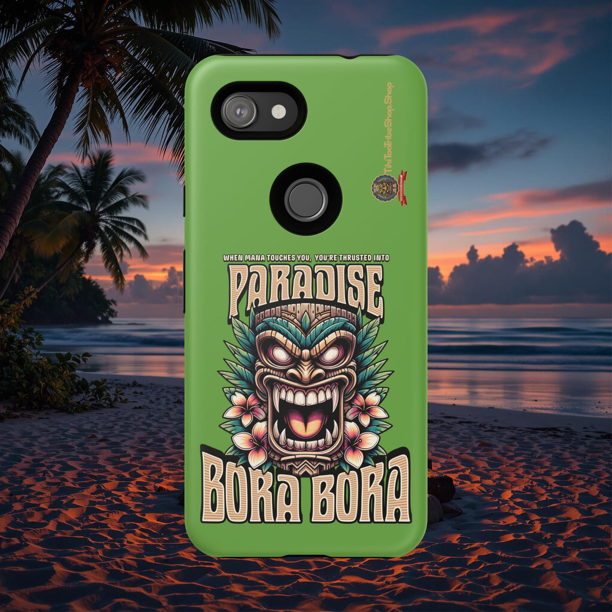 Bora Bora – Coque Antichoc Premium Tiki Élégance