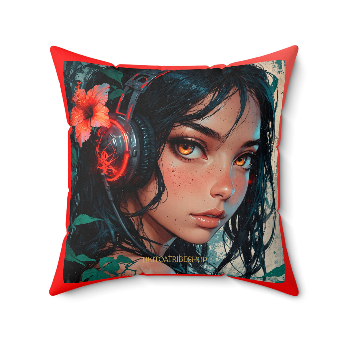 Cyberpunk Siren: Gaze of Fire, Flower and Sound