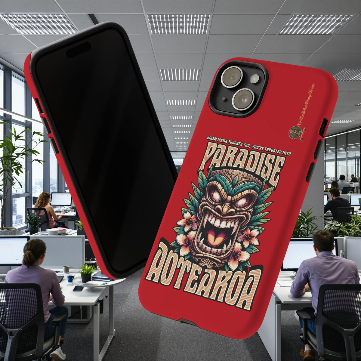Aotearoa Raw Energy Premium Shockproof Case 🔥