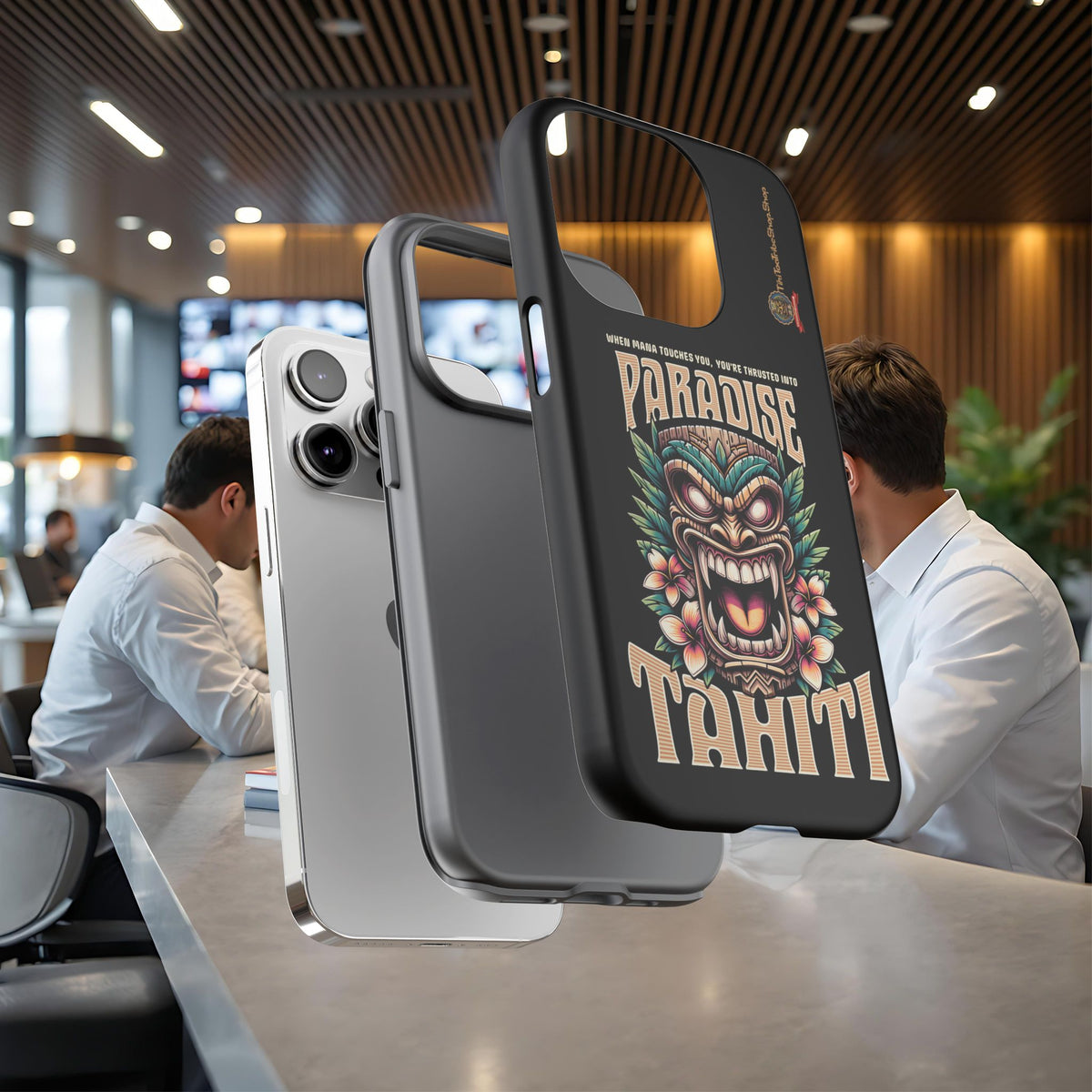 Tahiti – Coque Antichoc Premium Tiki Royal
