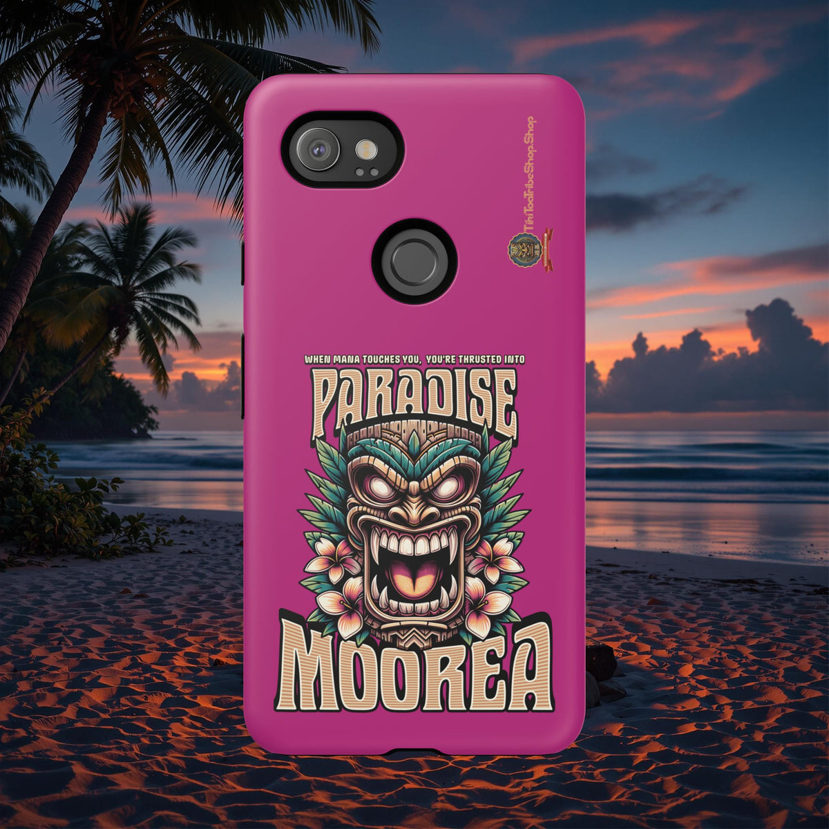 Moorea – Coque Antichoc Premium Tiki Fenua