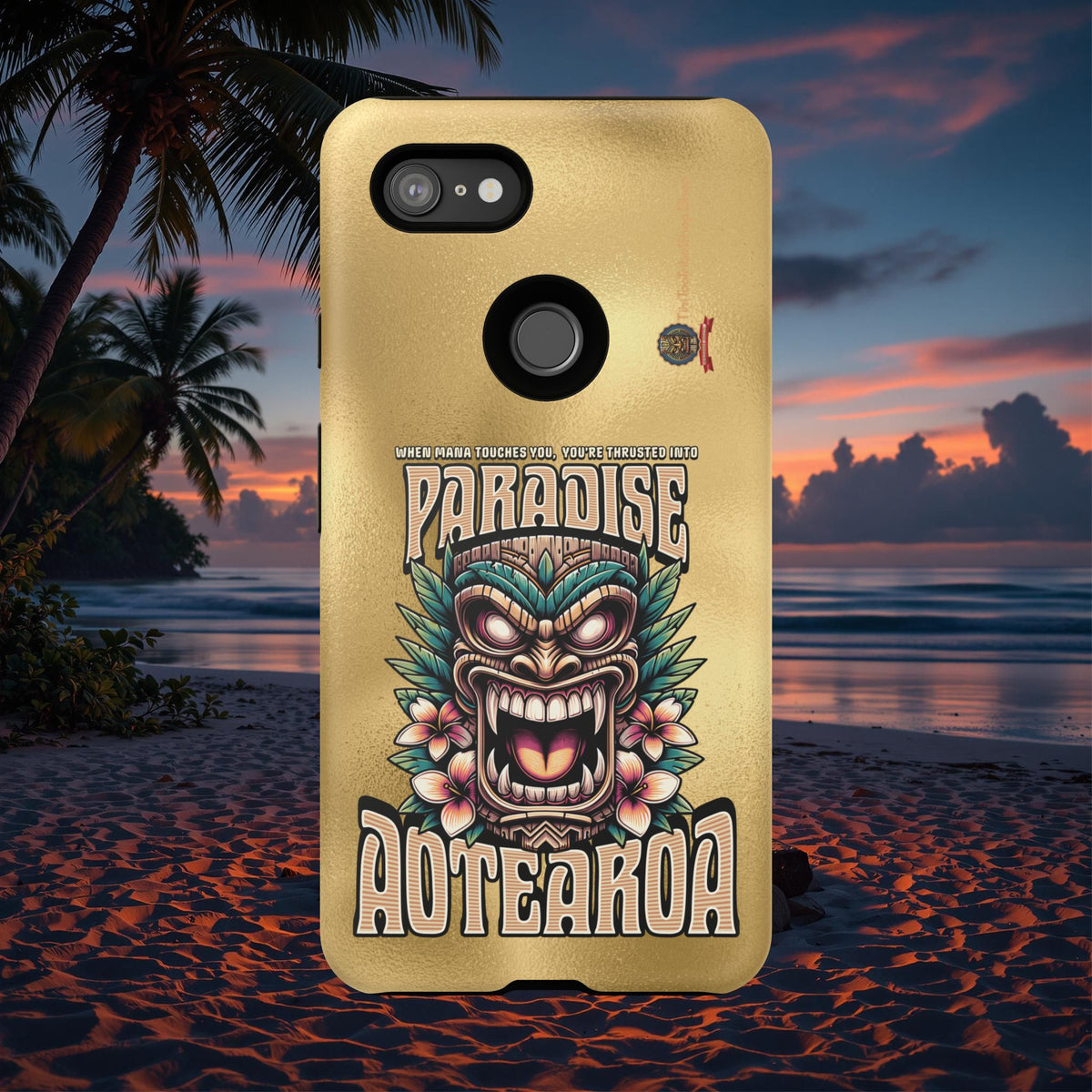 Aotearoa – Tiki Maori &amp; Ancestral Mana Shockproof Case