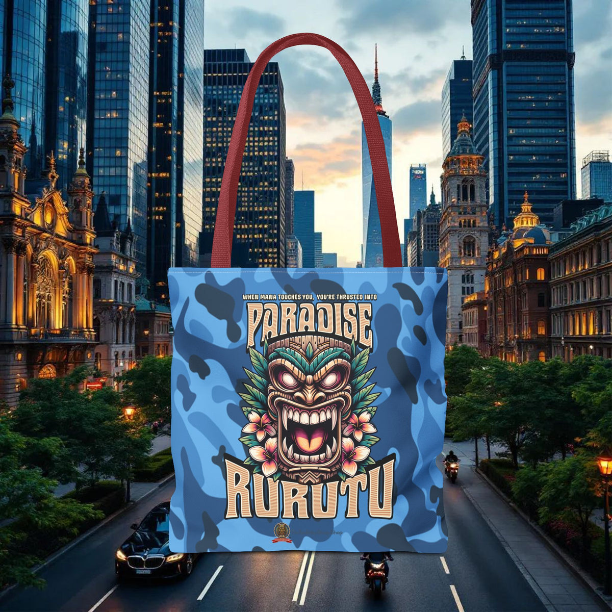 Tote Bag - 'Paradise Rurutu'