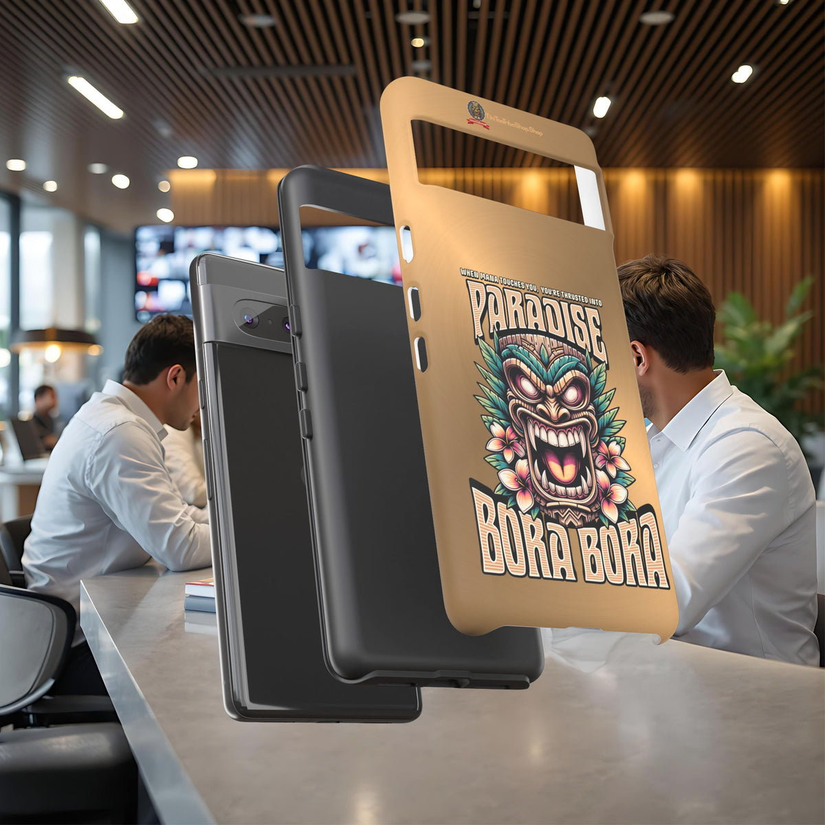 Bora Bora – Coque Antichoc Premium Tiki Élégance